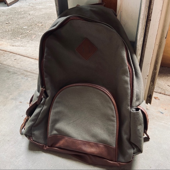 Mossimo Supply Co. Handbags - TARGET Navy Green Backpack